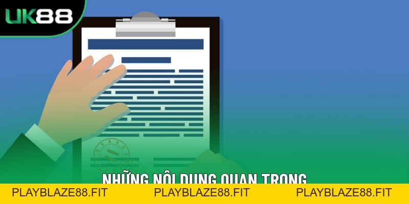 Điều khoản Điều Kiện Quan Trọng Khi Truy Cập Vào Uk88 Điều khoản Điều Kiện Quan Trọng Khi Truy Cập Vào Uk88